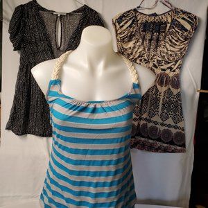 Women's Lot of 3 Tops VGC Lagaci Papaya Charlotte